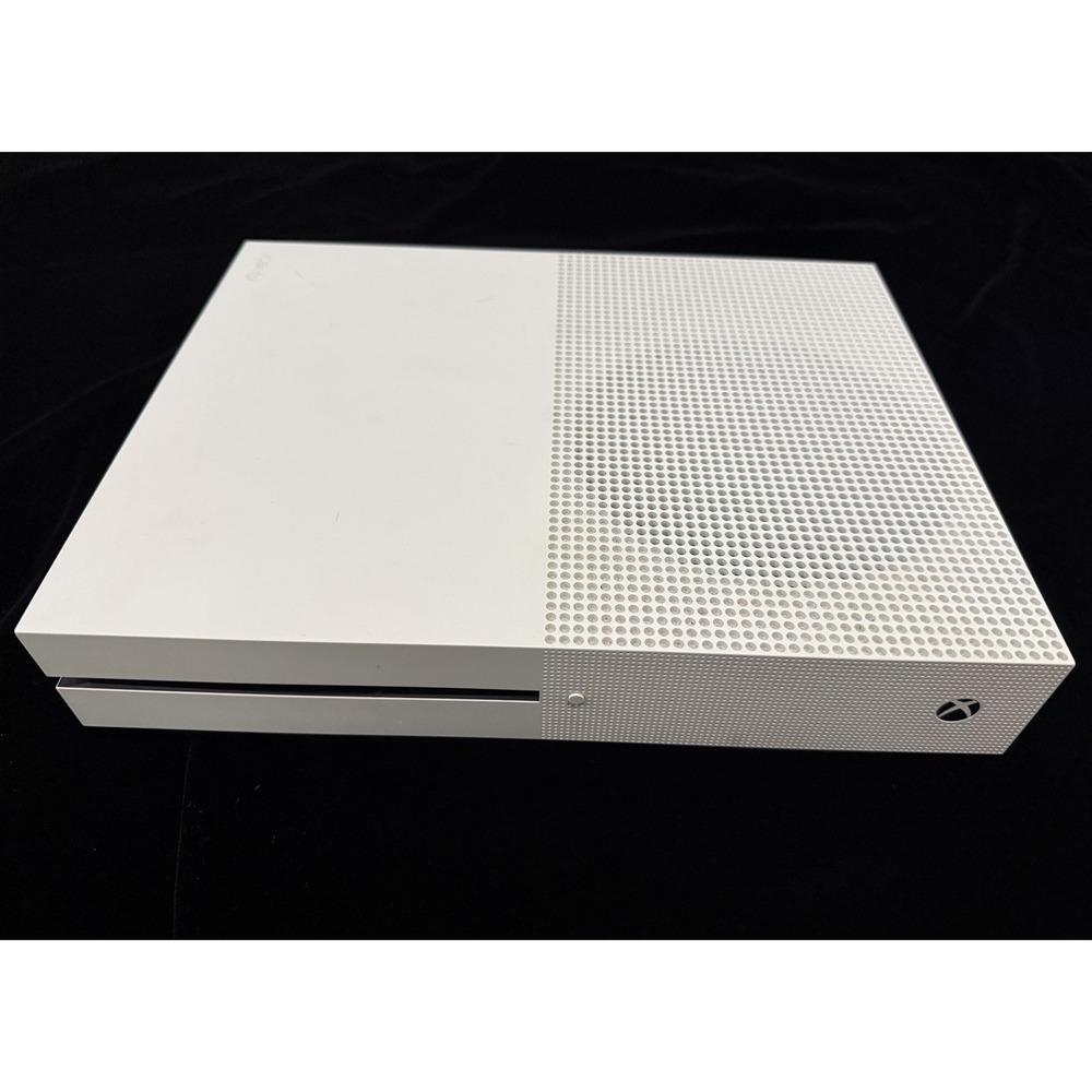 Microsoft Xbox One S (Model 1681) 500GB White Gaming System Console Only, Tested